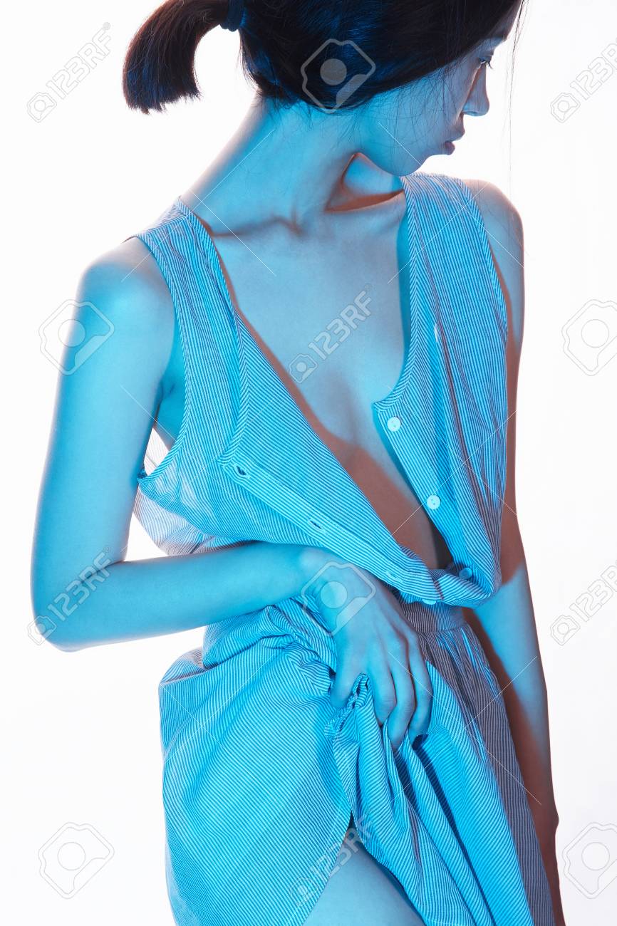 Blue picture sexy open