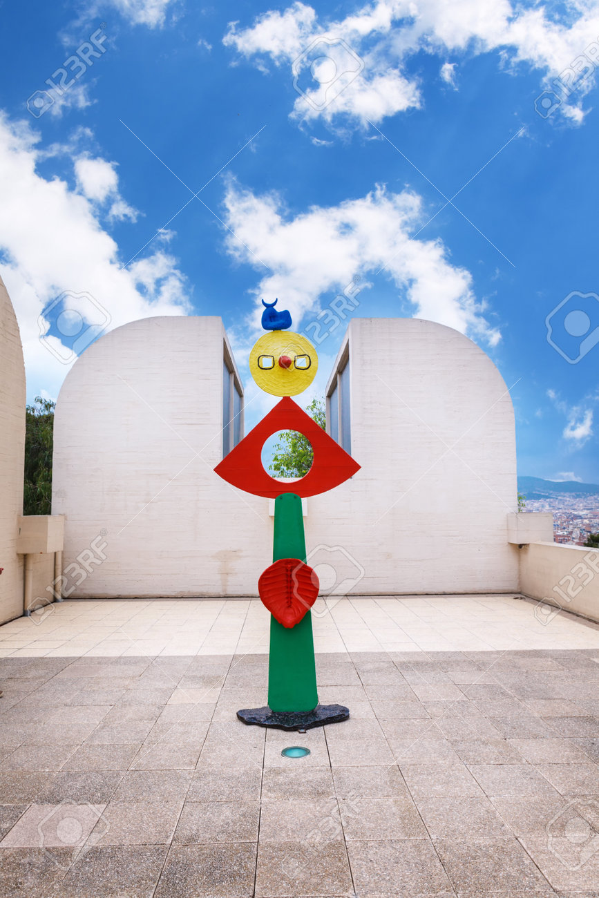 FCバルセロナ 75周年 ポスター ジョアン・ミロ ジョアン・ミロデザイン