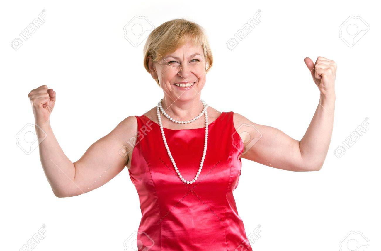 mature lady bicep flex Do lesbians cum