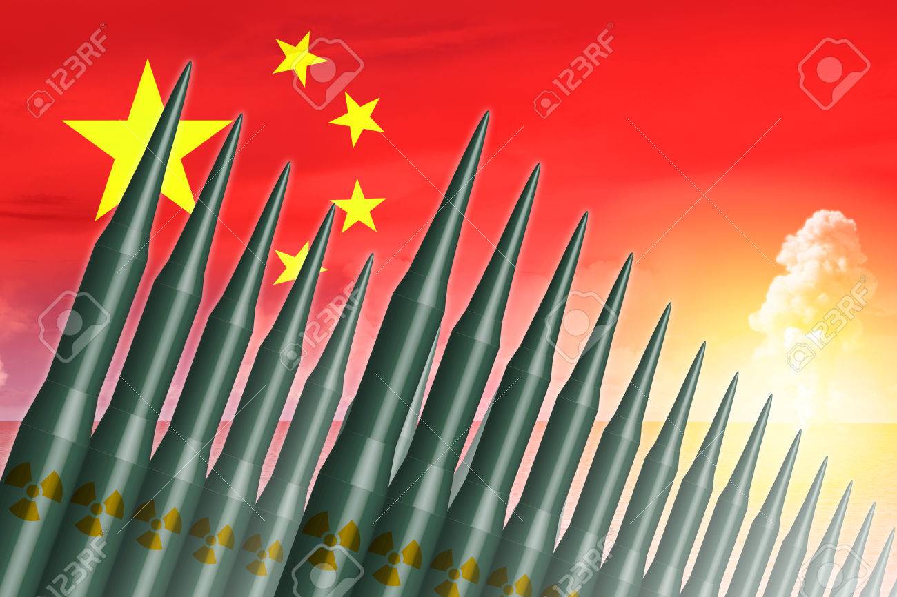 核爆弾の Icbm ミサイル試験は中国の国旗のイラスト コンセプト の写真素材 画像素材 Image 核爆弾の Icbm ミサイル試験は中国の国旗のイラスト コンセプト の写真素材 画像素材 Image