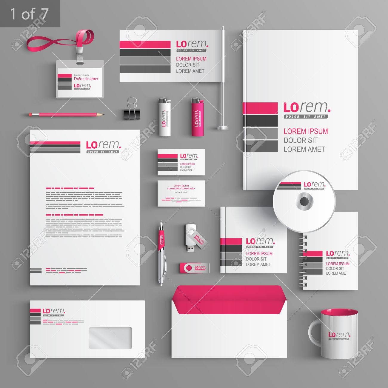 business stationary template
