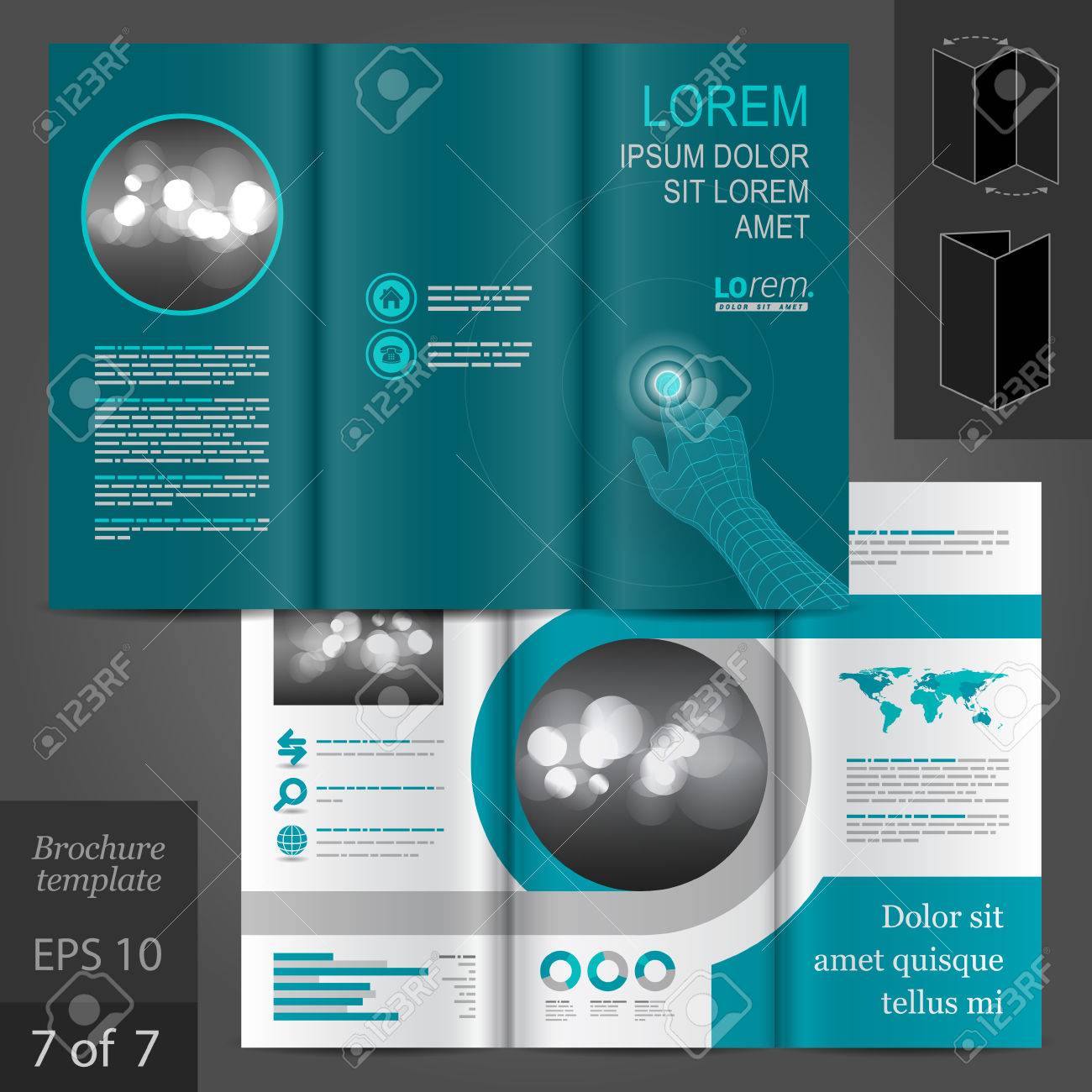 digital brochure template