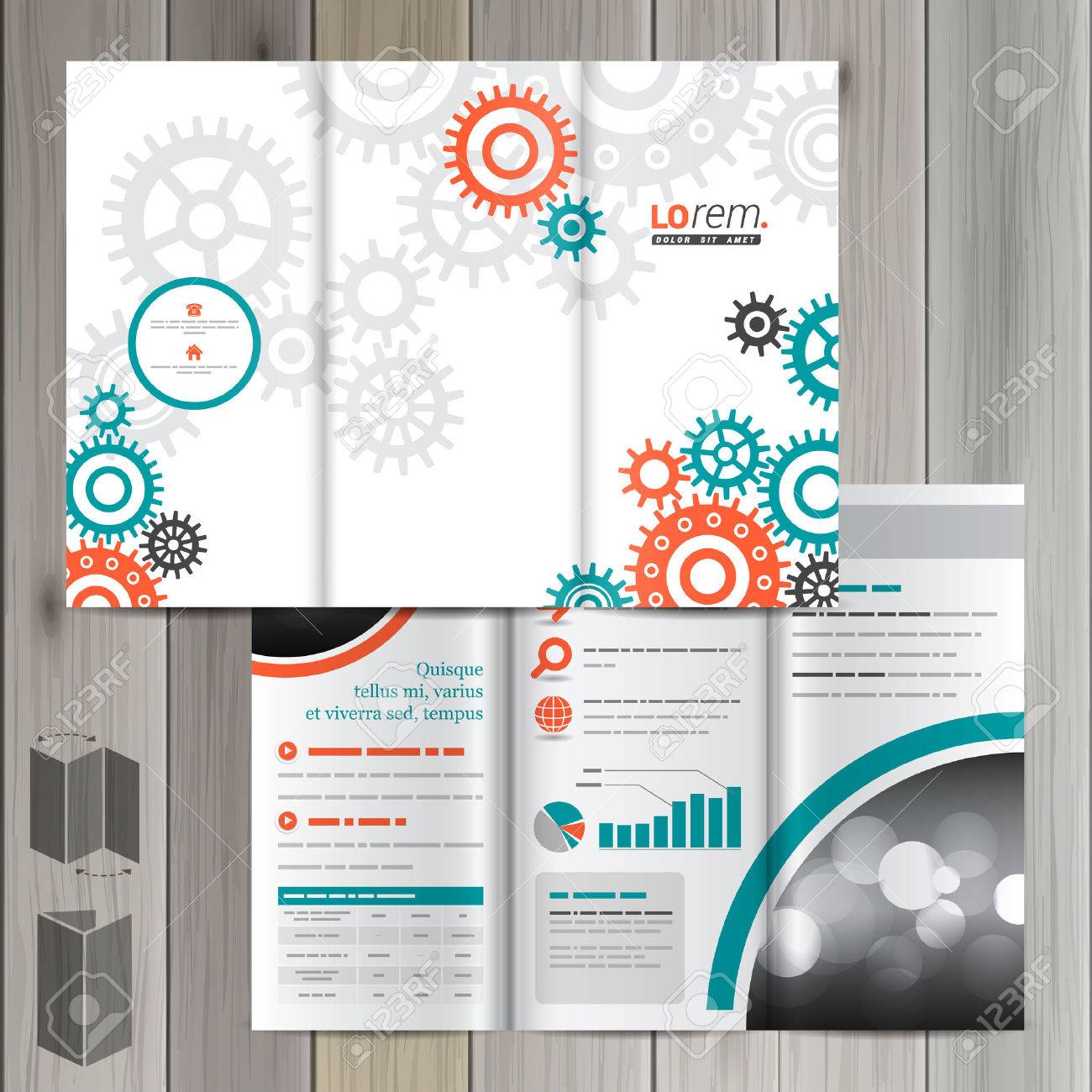 brochure template design free