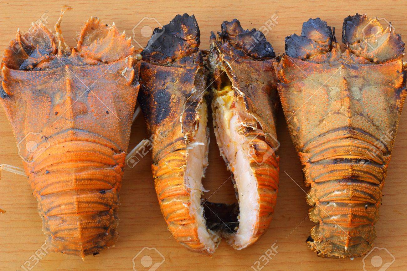 カマキリのエビのグリル の写真素材 画像素材 Image