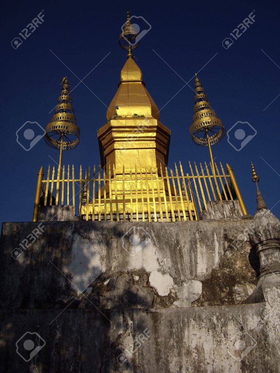 Phusi Pangoda, Laos Stock Photo, Picture and Royalty Free Image. Image  17973958.