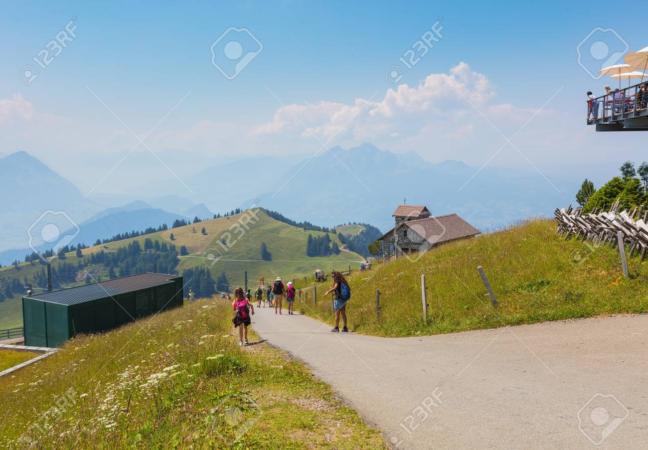 mt rigi switzerland july