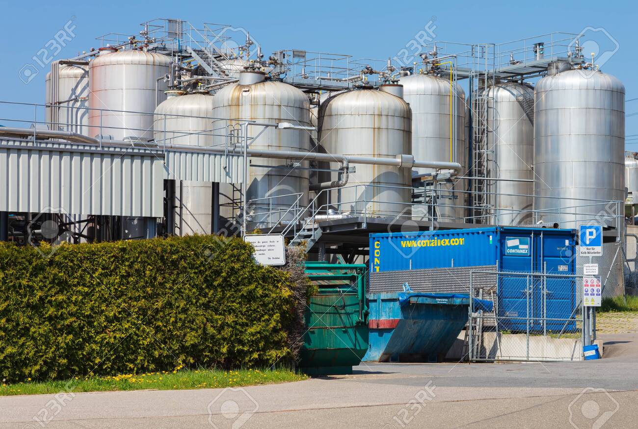 Hedingen Switzerland April 19 2019 Facility Of The Klk Kolb