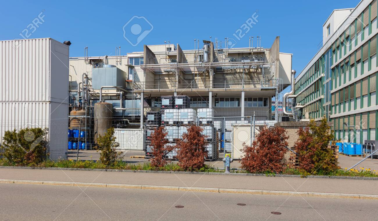 Hedingen Switzerland April 19 2019 Facility Of The Klk Kolb