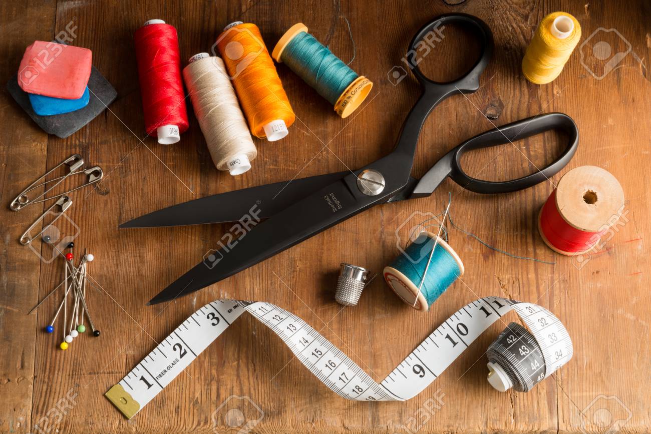 Sewing Scissors Shears Thimble Thread Measuring Tape Sewology Buttons x 6 Sewing Scissors Shears Thimble Thread Measuring Tape Sewology Buttons x 6