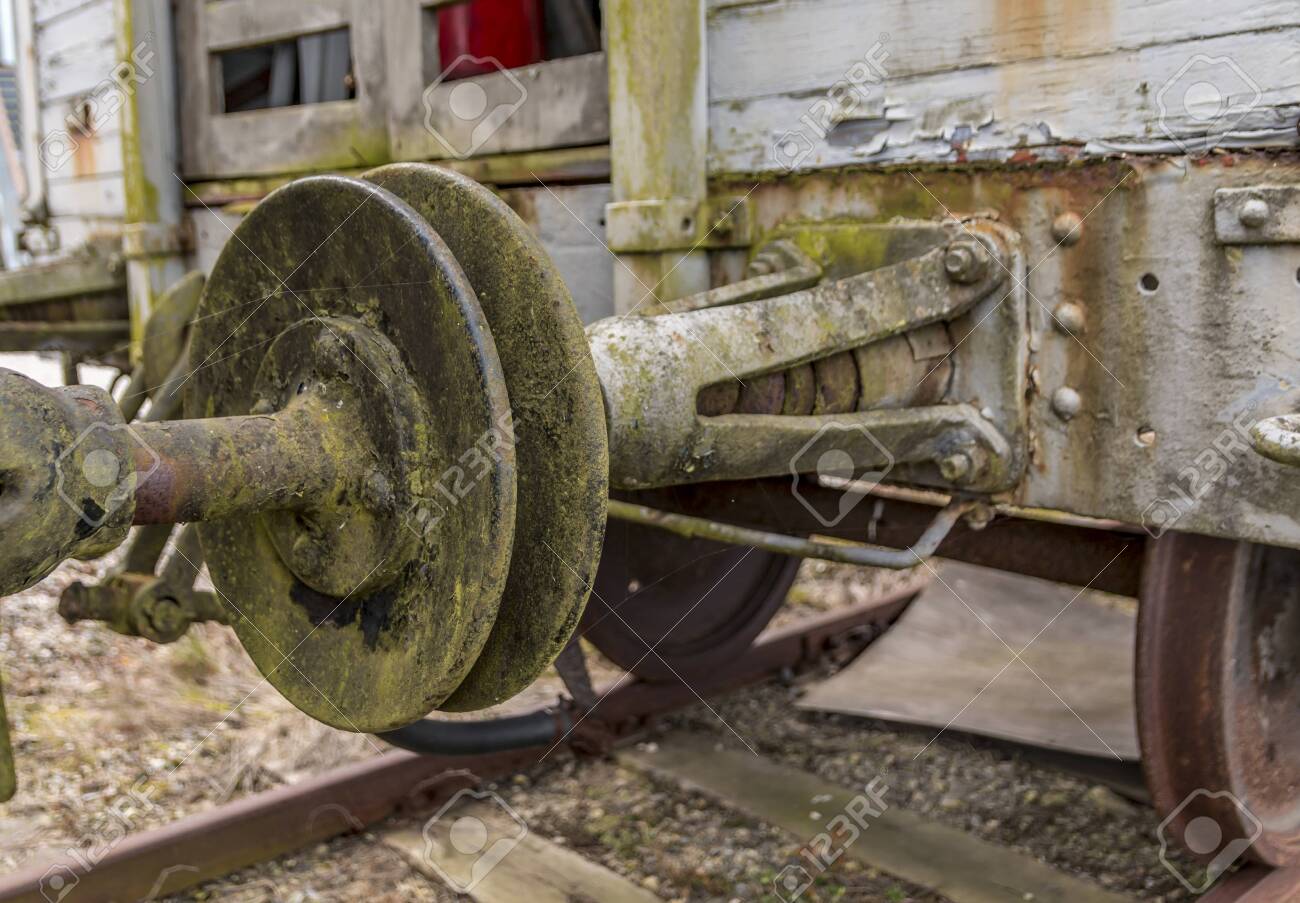 wooden train carriages