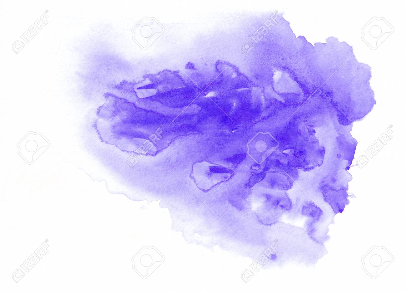 Purple Watercolor Gradient Running Stain Beautiful Abstract