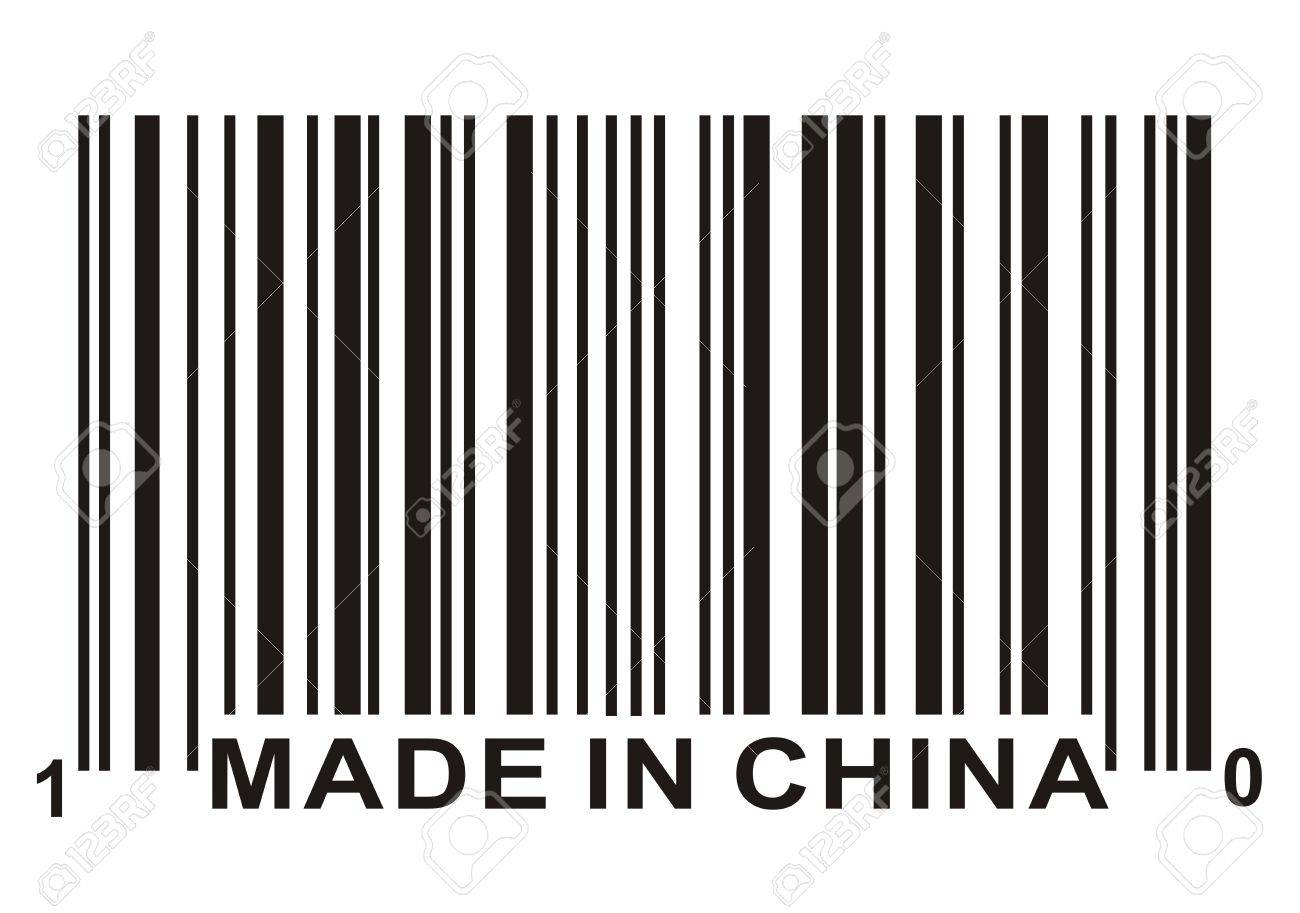 Made In China And Barcode, Business Concept Stock Photo, Picture And Royalty Free Image. Image 1928659.