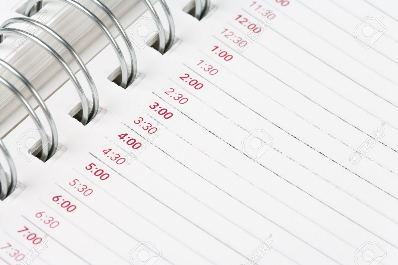 calendar agenda schedule close up shot for background stock photo calender backround
