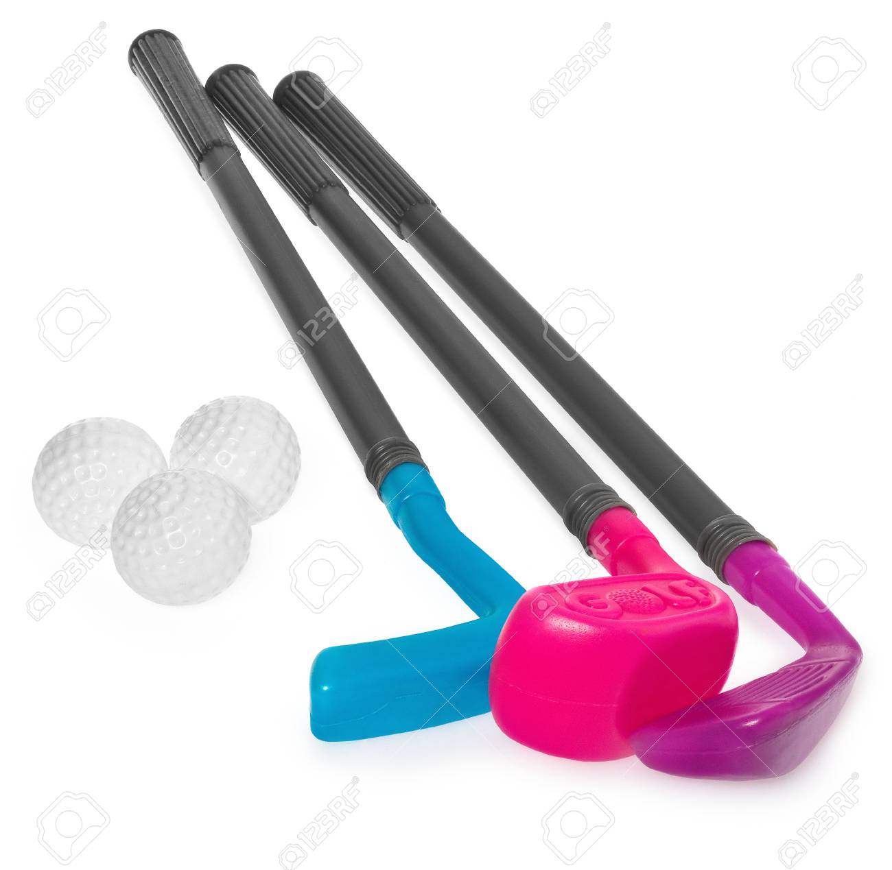 plastic toy golf set