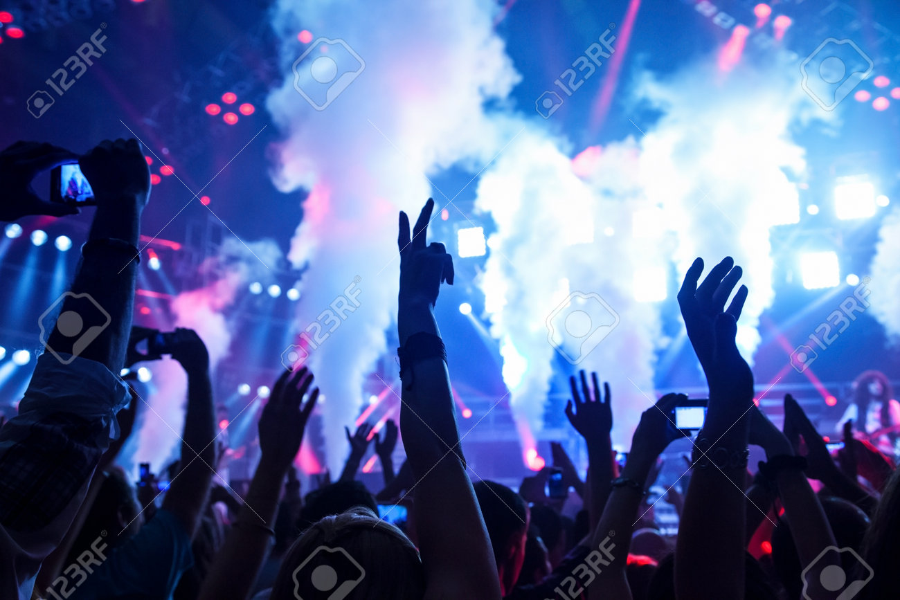Picture Of Rock Concert Music Festival New Year Eve Celebration