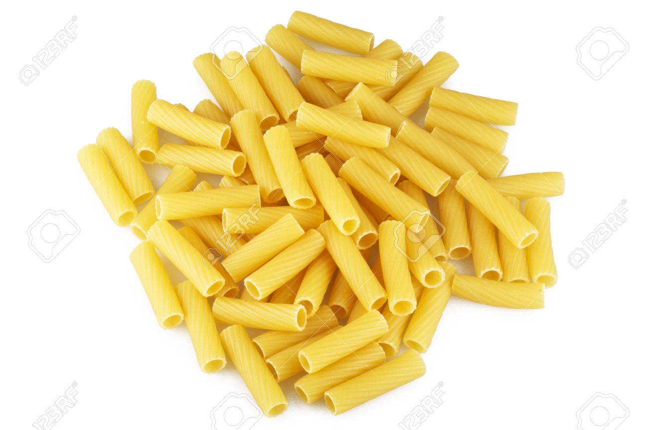 italian pasta maccaroni on white stock photo picture and royalty
