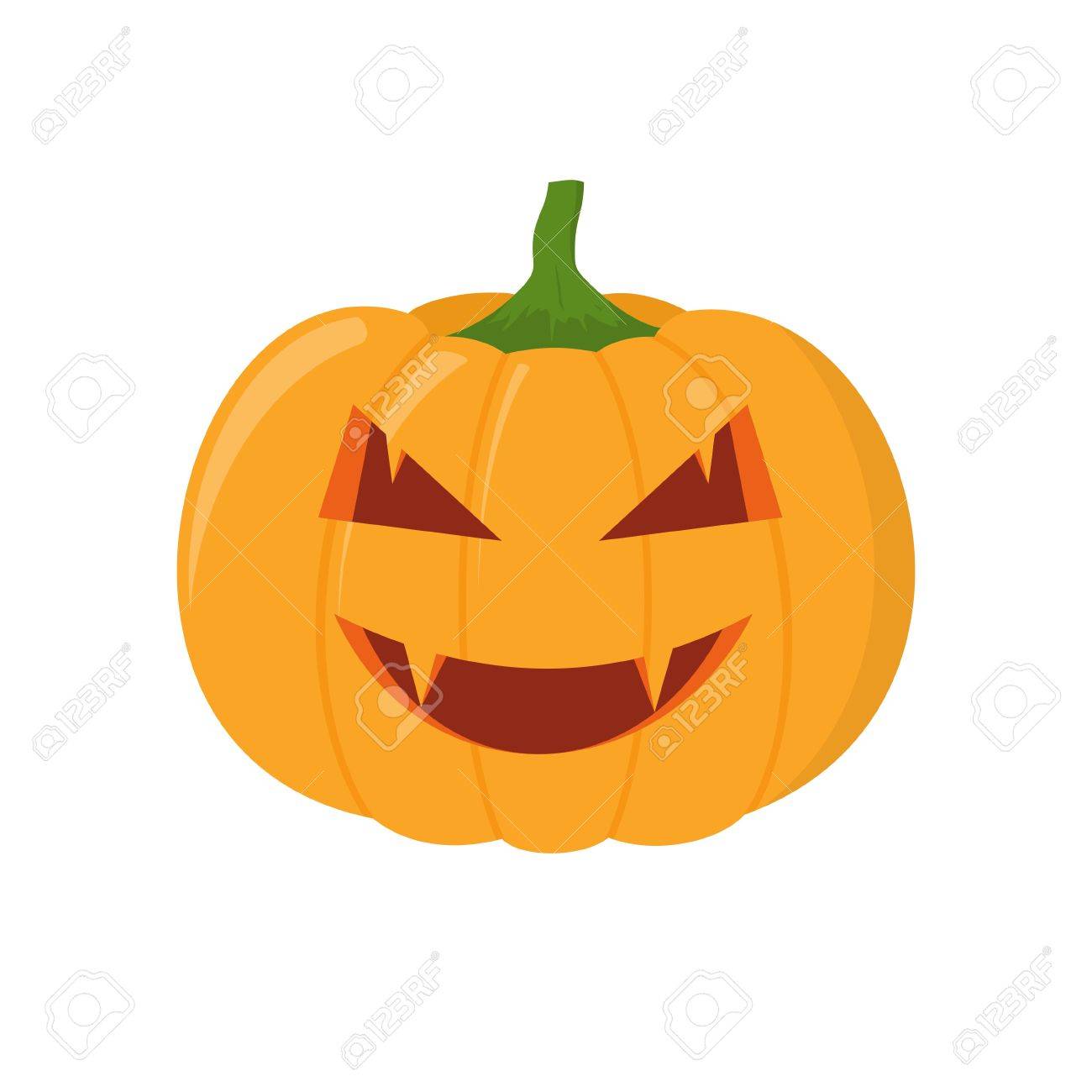 Dessin Tete De Citrouille Halloween