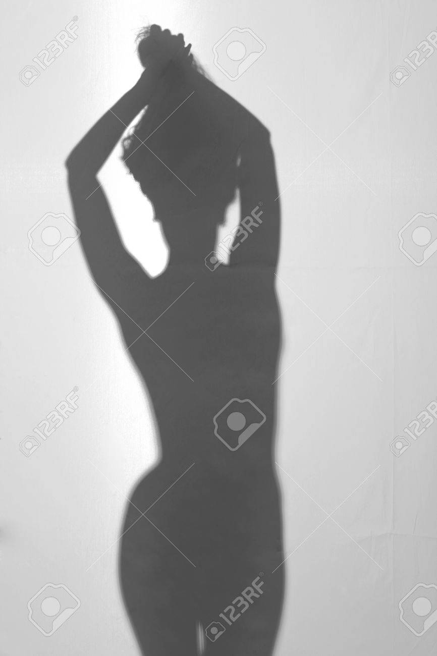 Sexy Parfaite Silhouette De Femme Nue - Corps Nu Intégral Banque D'Images  et Photos Libres De Droits. Image 28903111