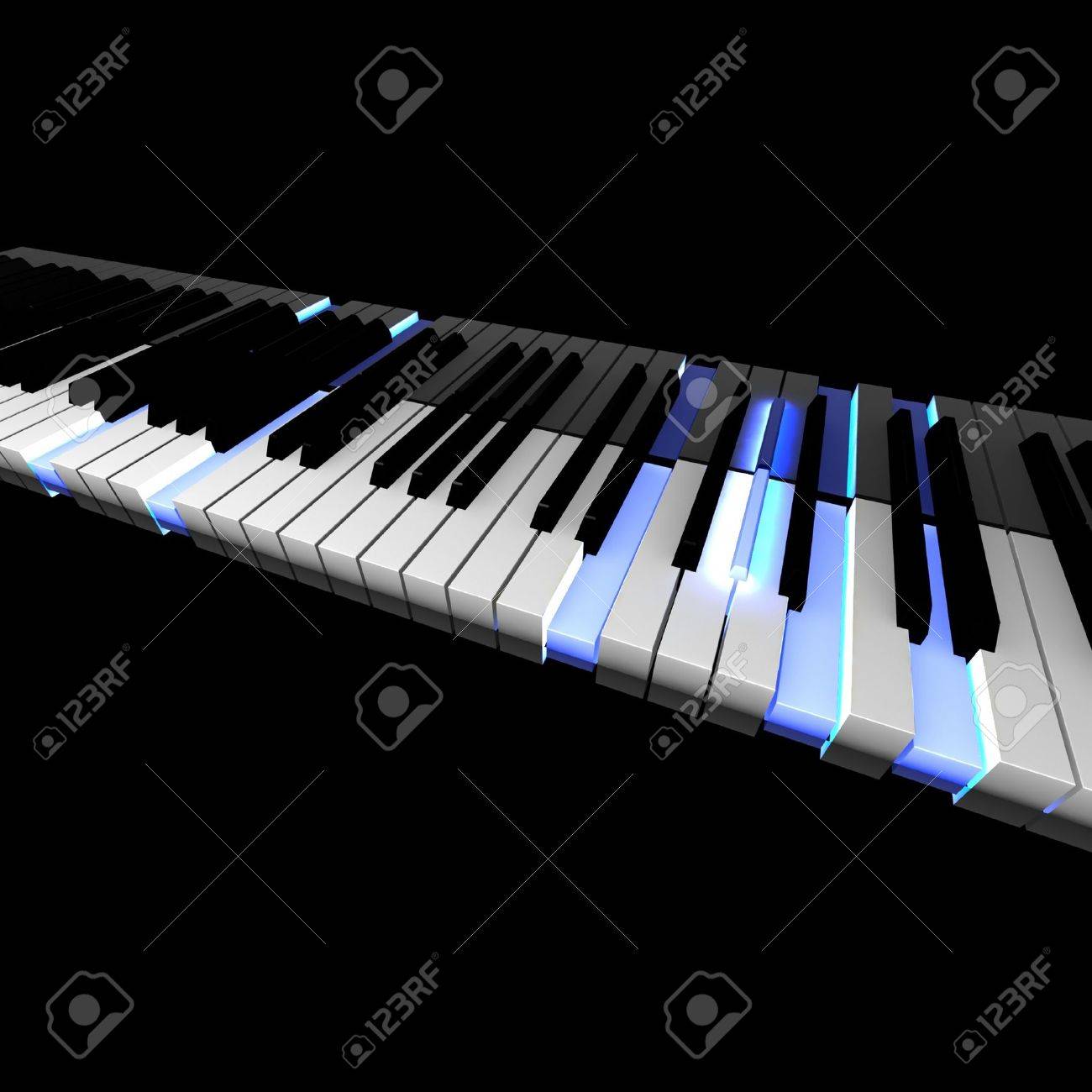 lighting piano