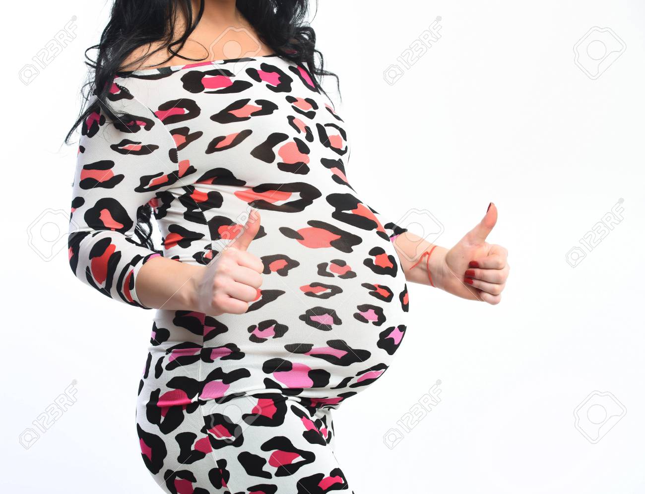 colorful leopard print dress