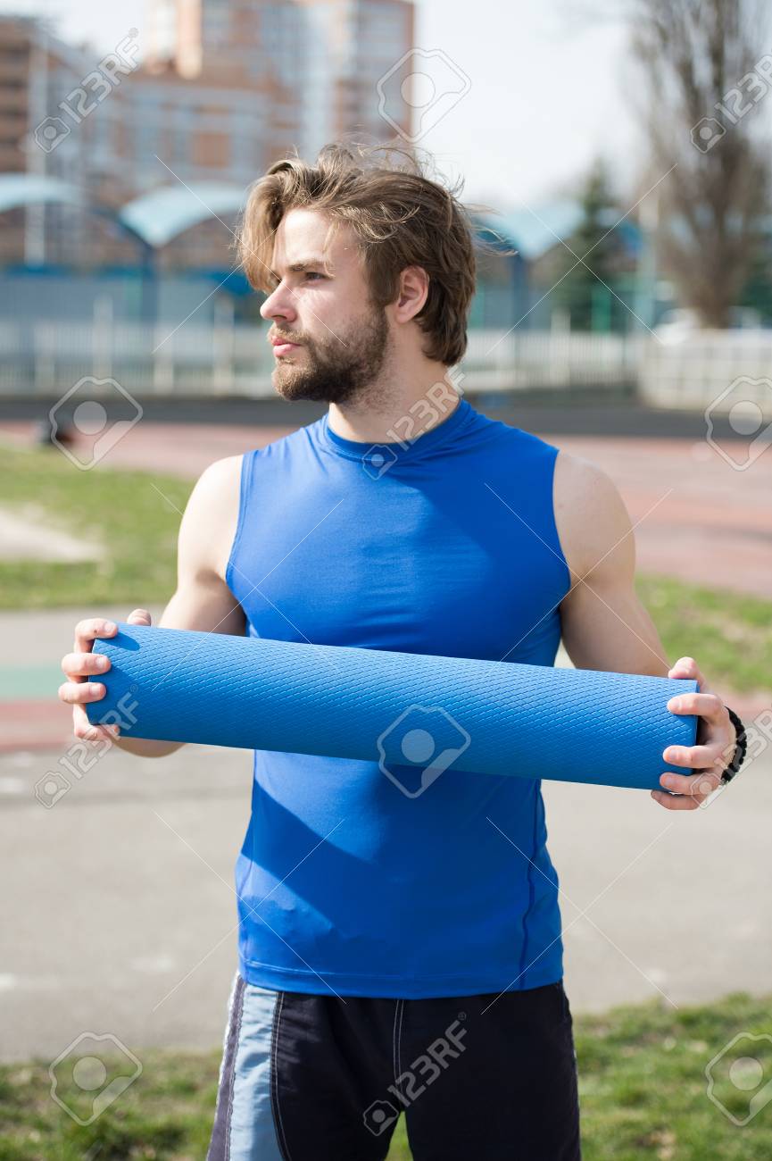 outdoor fitness mat