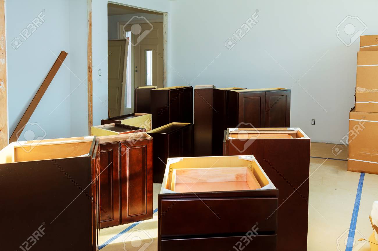 Küchenschränke Installation Blind Eckschrank, Insel Schubladen Und ... Küchenschränke Installation Blind Eckschrank, Insel Schubladen Und ...
