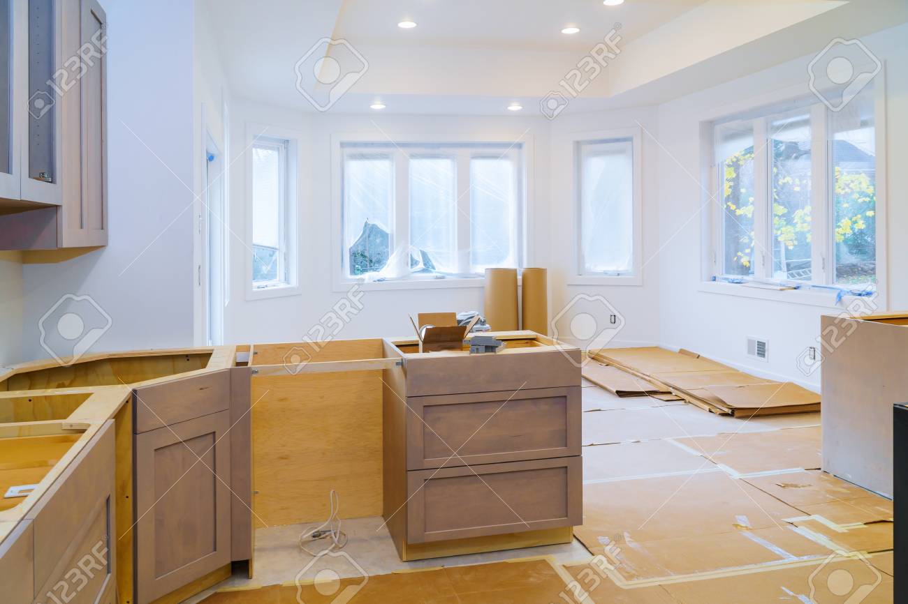 Custom Kitchen In Various Of Installation Base Cabinets Kitchen