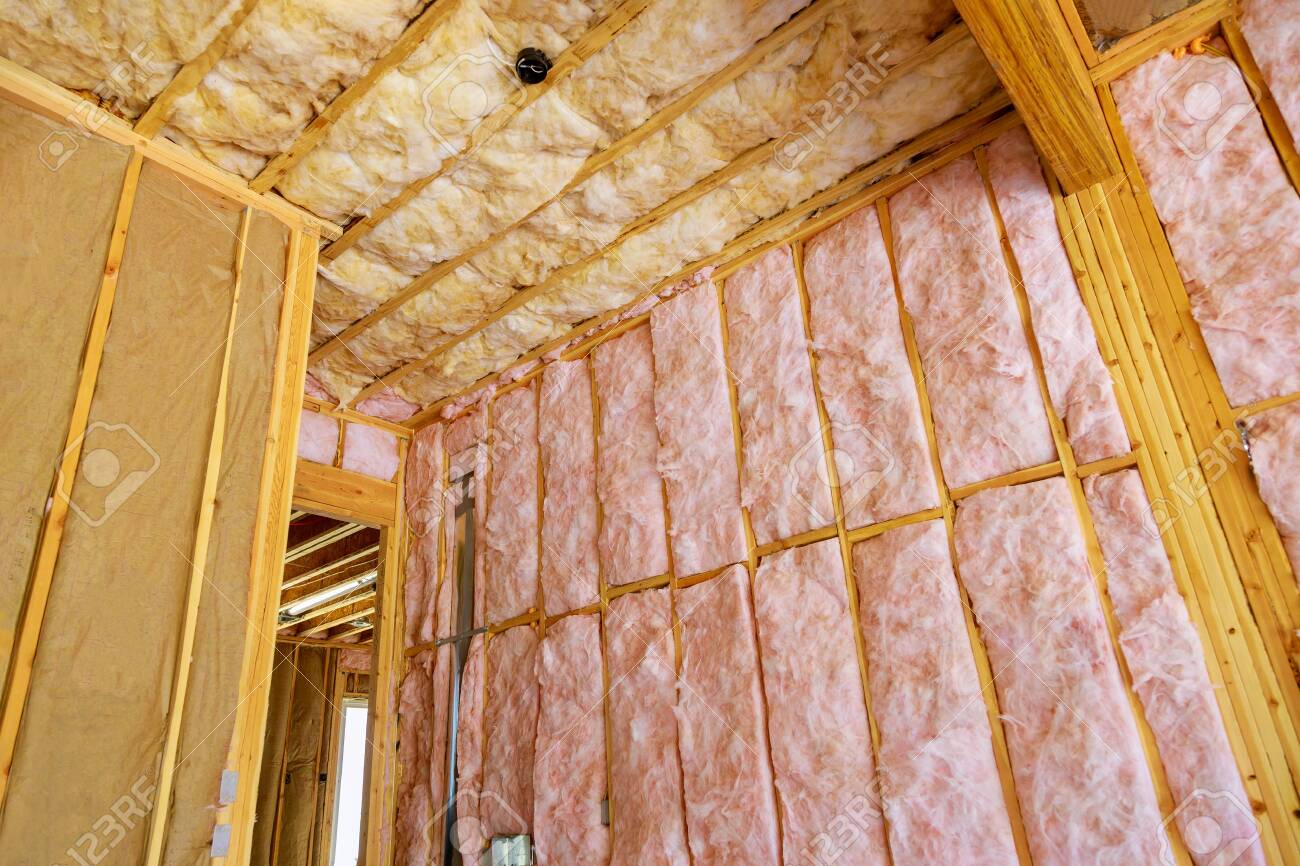 Mineral Wool Mineral Fiber Cotton Thermal Insulation Materials At House Construction Walls Stock Photo Picture And Royalty Free Image Image 150860488