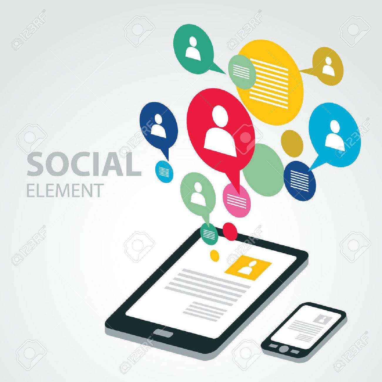 social icon group element - 55380956 social icon group element - 55380956
