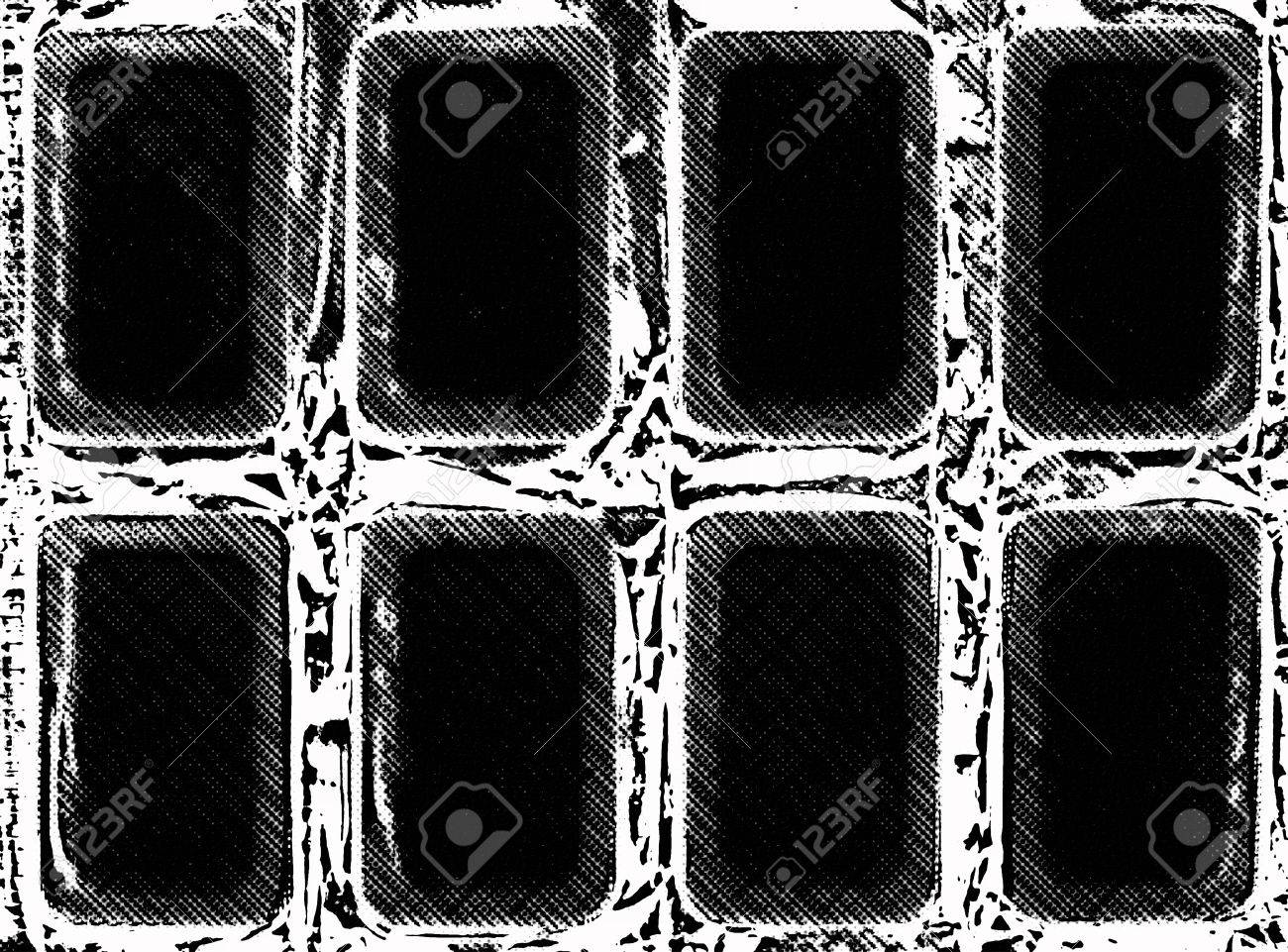 eight abstract frames executed in style of pencil drawing and abstract pencil drawing