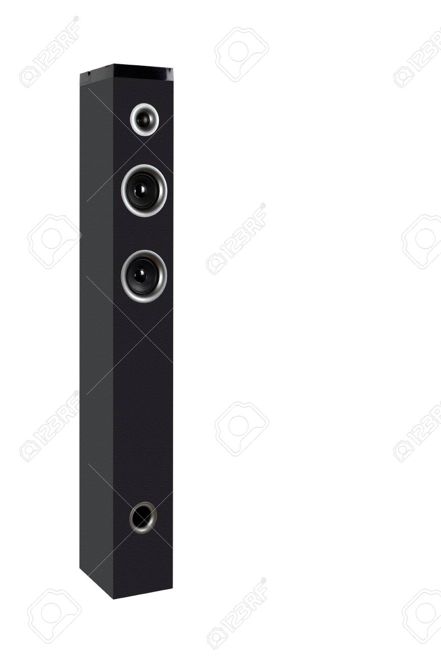 Music And Sound High One Line Array Tower Speaker Enclosure