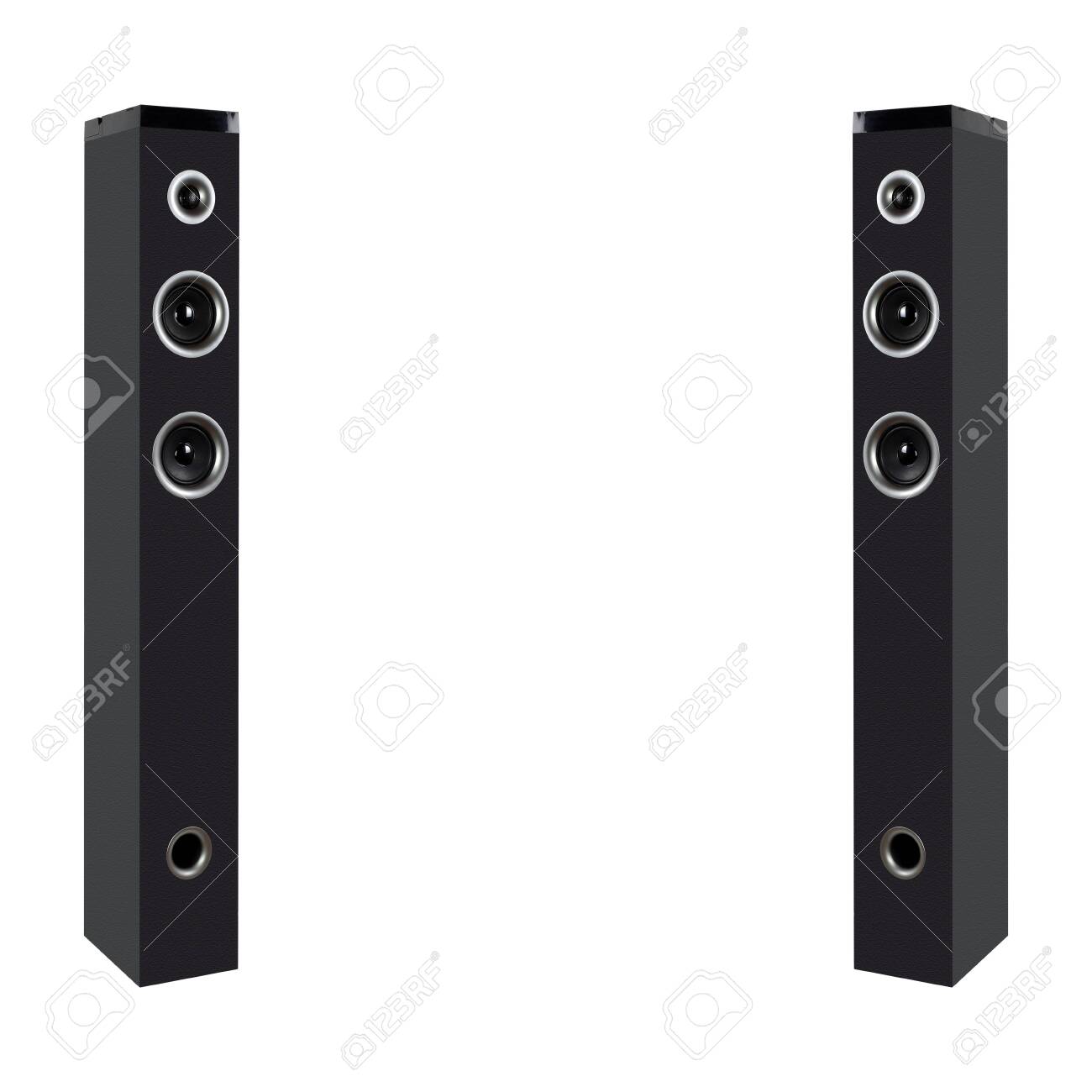 line array tower