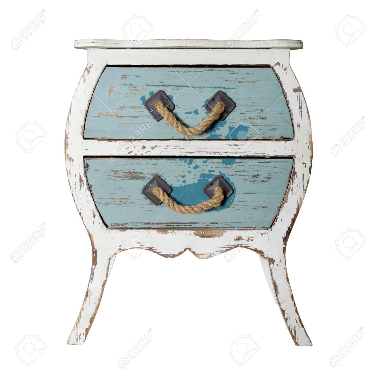 Vintage Furniture Retro Desk Nightstand On A White Background Stock Photo Picture And Royalty Free Image Image 135868640