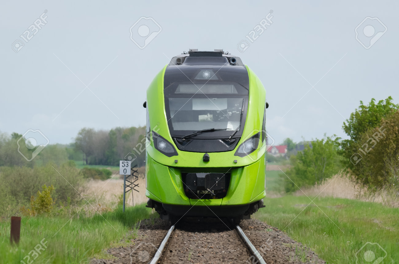 TRAIN - A modern hybrid traction unit on the railroad - 169541052 TRAIN - A modern hybrid traction unit on the railroad - 169541052