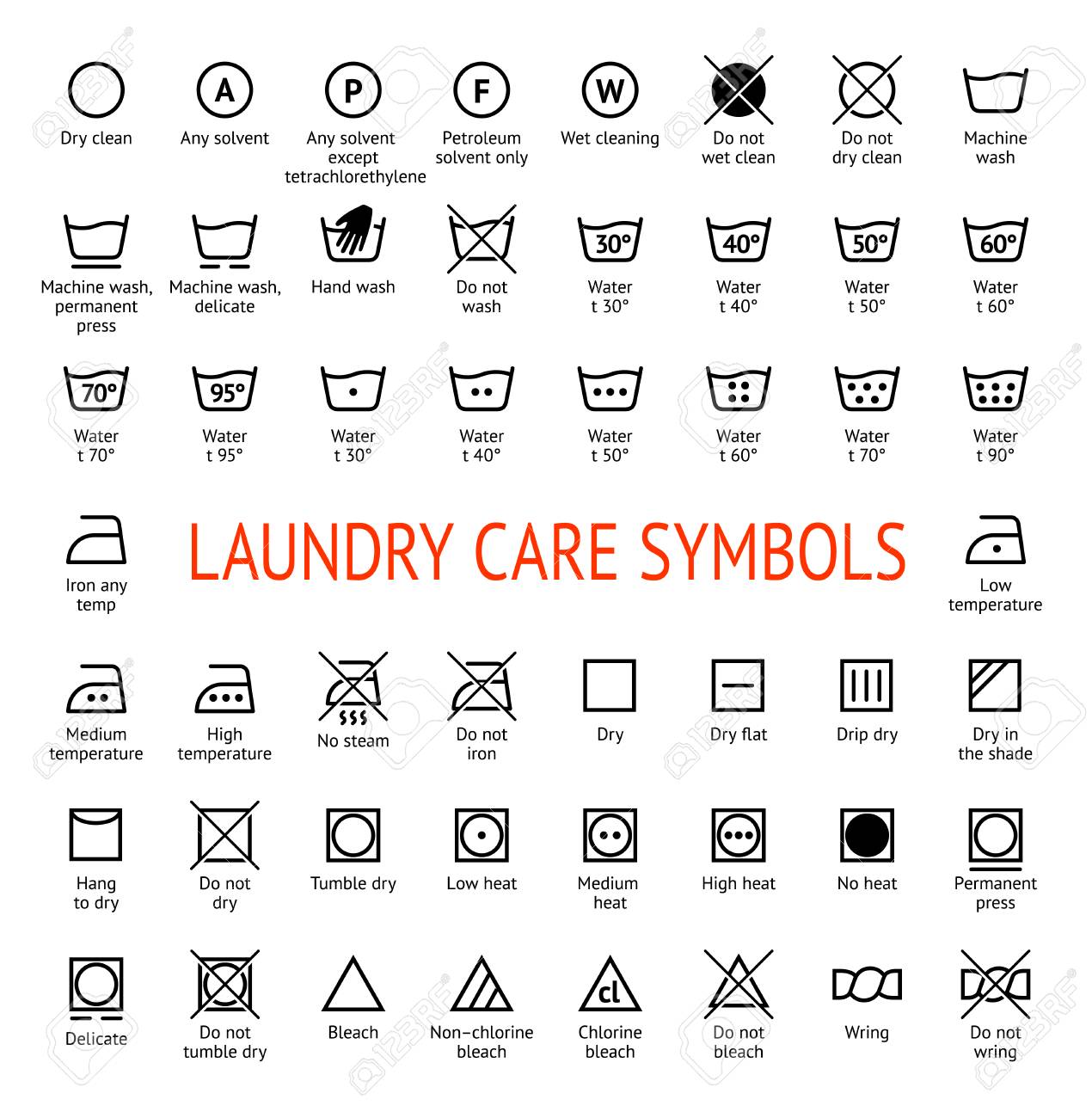 free washing instructions