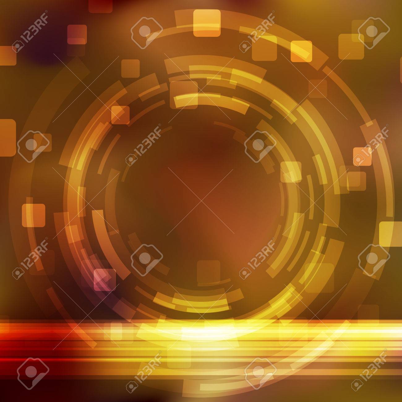 明るいオレンジ色の歯車の背景テンプレートをモデリングします ベクトル図のイラスト素材 ベクタ Image