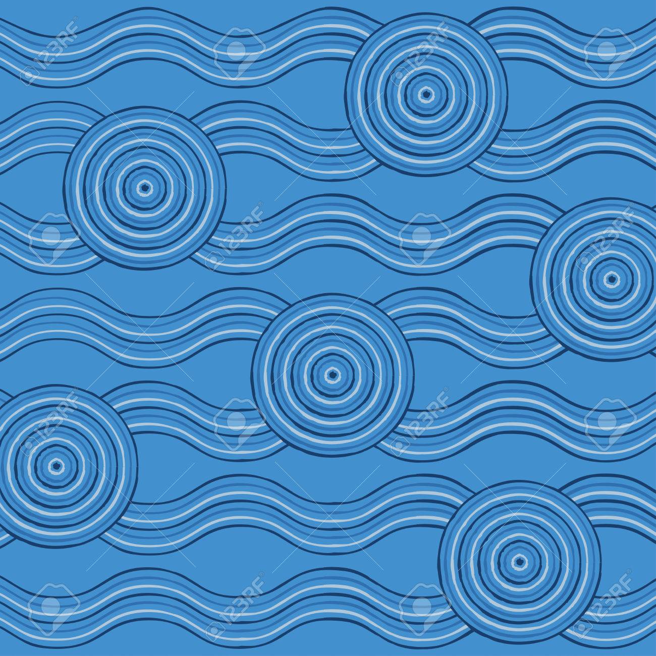 Download Abstract Aboriginal Line Painting In Vector Format Royalty Free Cliparts Vectors And Stock Illustration Image 68279882