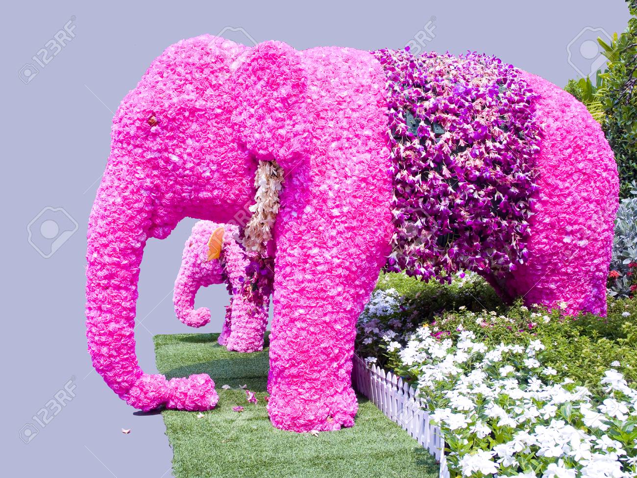 elephant flower arrangement