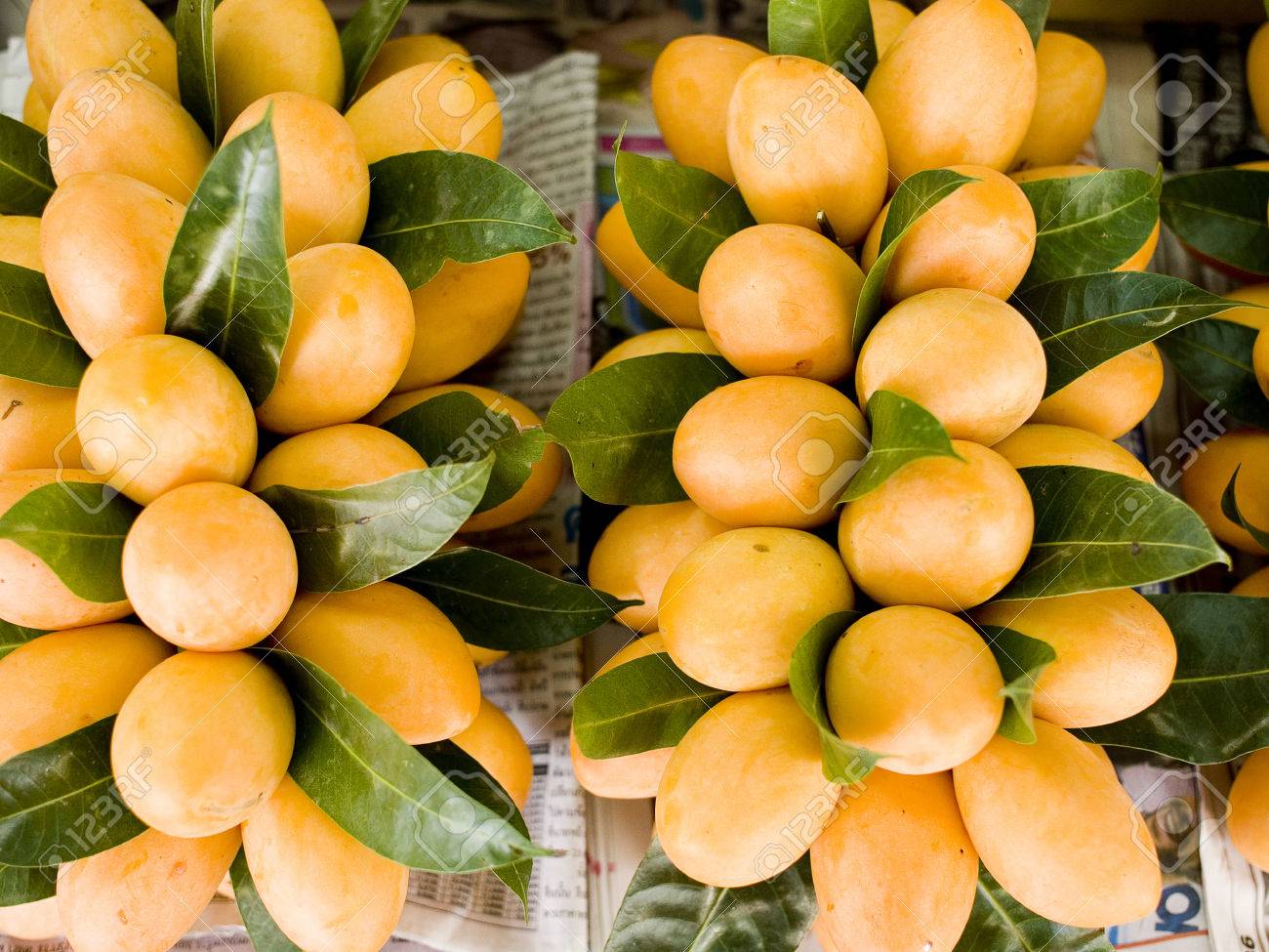 the tropical fruits that are yellow in color and have sweet