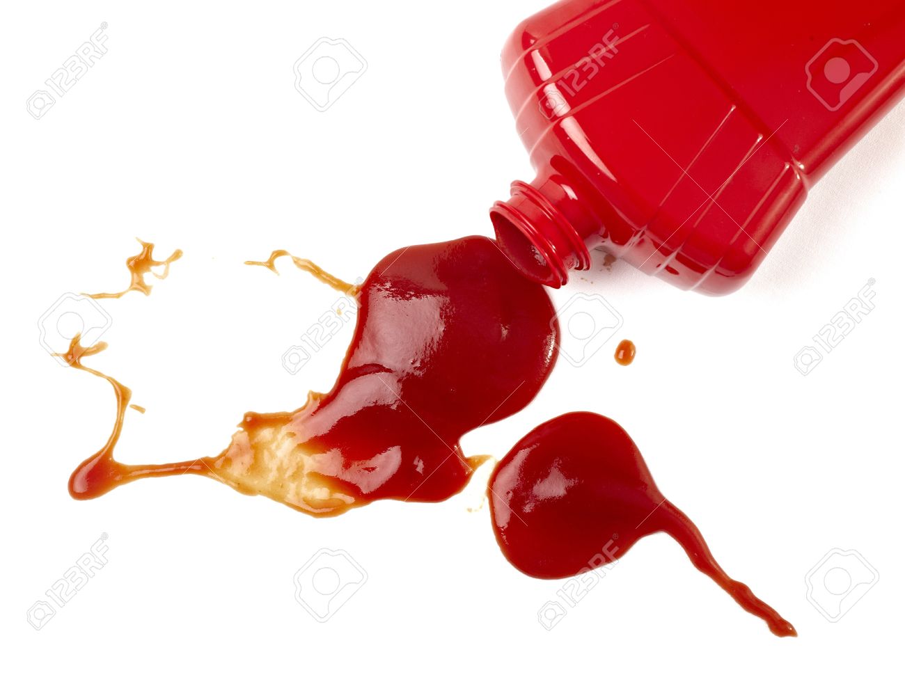 close up of ketchup stains - 8409341 close up of ketchup stains - 8409341