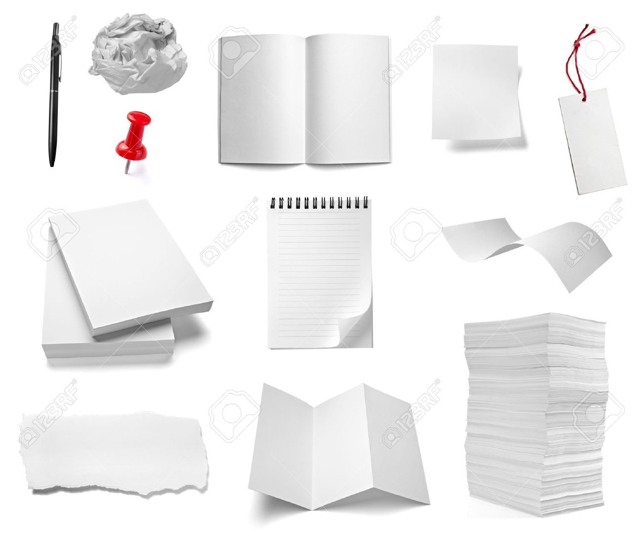 papers and