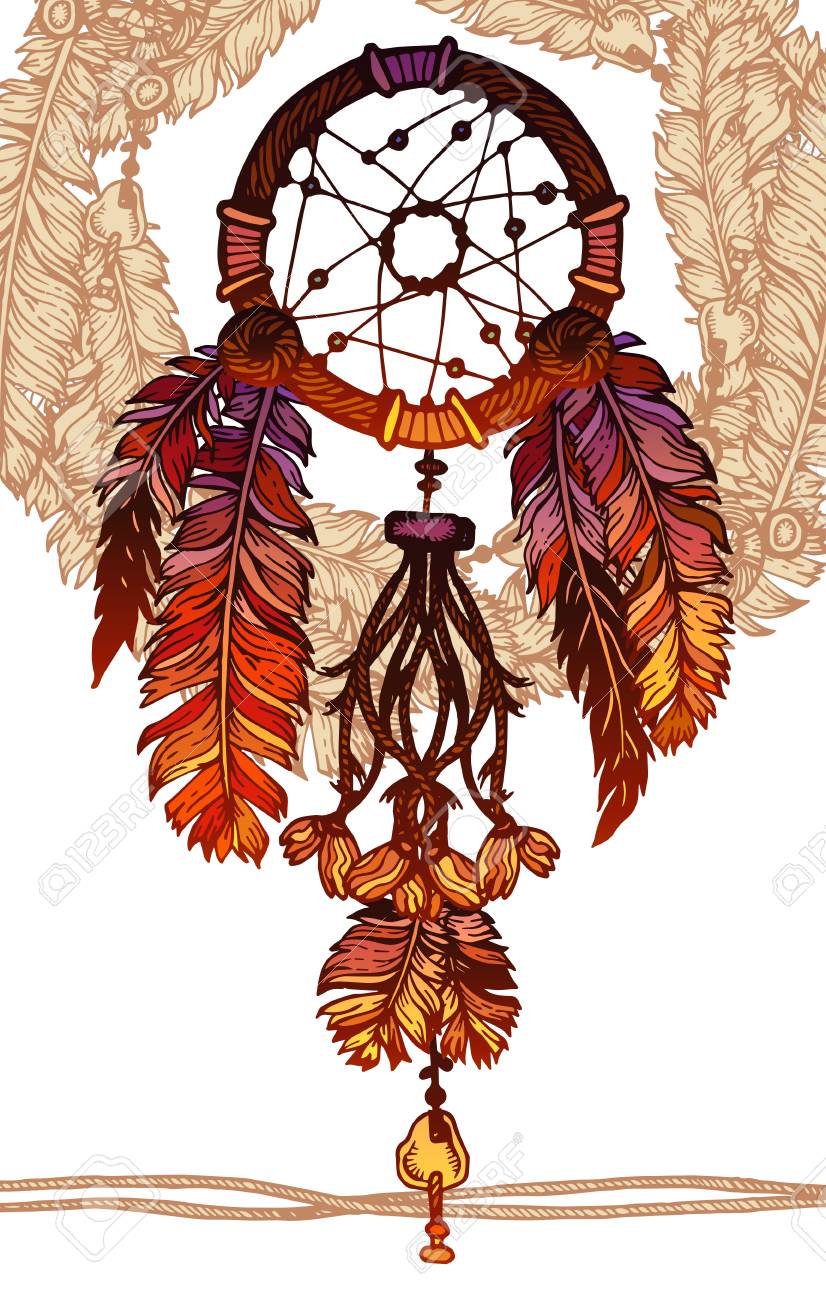 特大ドリームキャッチャー ネイティブ 幸運 【公式通販】