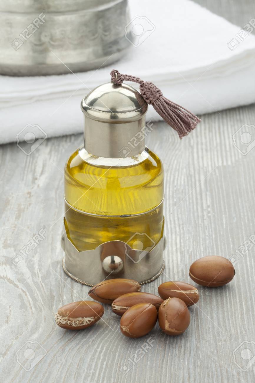 Moroccan cosmetic Argan oil and nuts - 20996190 Moroccan cosmetic Argan oil and nuts - 20996190