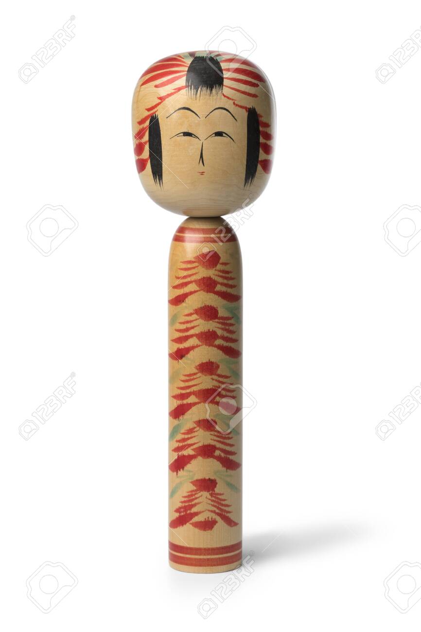 old wooden doll