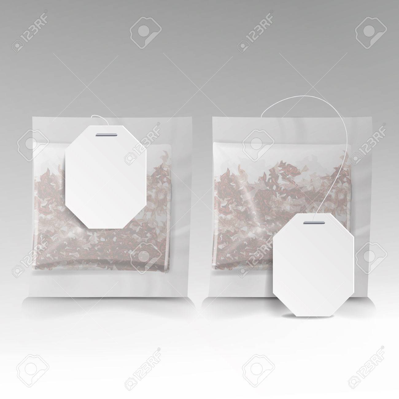 Download Tea Bags Illustration With Labels Square Shape Vector Mock Royalty Free Cliparts Vectors And Stock Illustration Image 79640466 Yellowimages Mockups