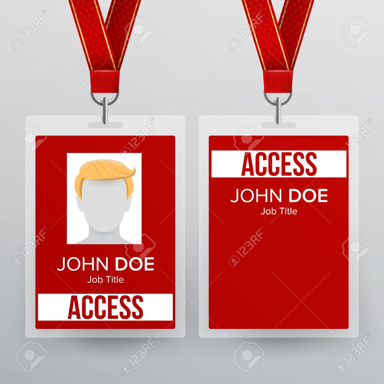 press pass id card vector plastic badge template to business badge template free