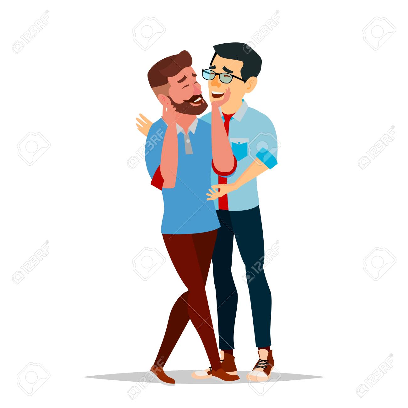 Vector De Pareja Masculina Gay. Relación Romántica Homosexual. Ilustración De Personaje De Dibujos Animados Plano Aislado Ilustraciones Svg, Vectoriales, Clip Art Vectorizado Libre De Derechos. Image 98713475. Vector De Pareja Masculina Gay. Relación Romántica Homosexual. Ilustración De Personaje De Dibujos Animados Plano Aislado Ilustraciones Svg, Vectoriales, Clip Art Vectorizado Libre De Derechos. Image 98713475.