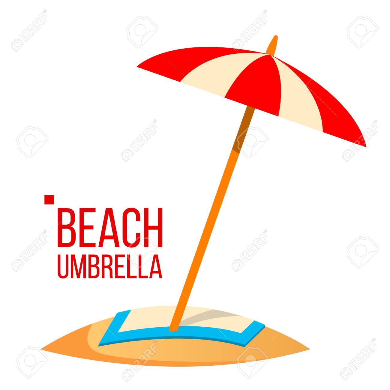Beach Umbrella Vector Clipart image - Free stock photo - Public Domain  photo - CC0 Images, image size:1300x1300