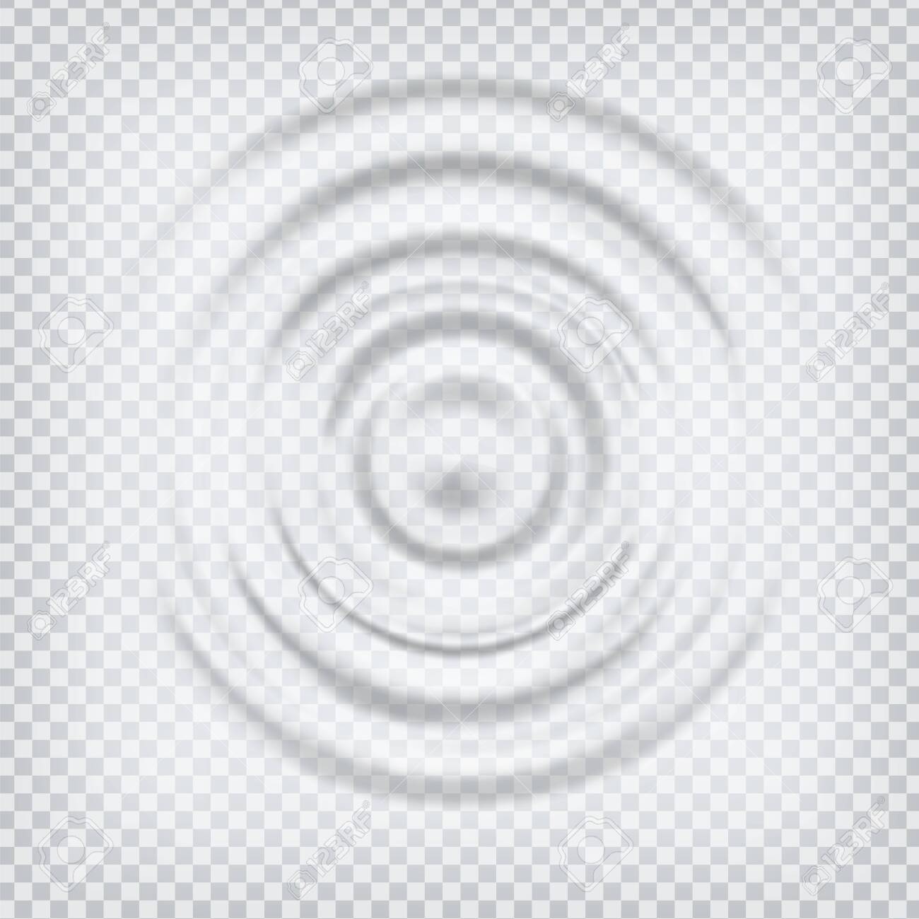 드롭 벡터 상위 뷰에서 리플 스플래시 물 파도 표면. 원형 형태의 자연 웅덩이 물 모션입니다. 액체 샴푸 또는 젤 소용돌이 라운드 질감  템플릿 현실적인 3d 일러스트 로열티 무료 사진, 그림, 이미지 그리고