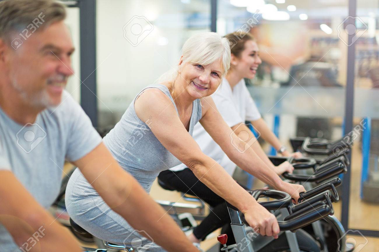 exercise bike spin class